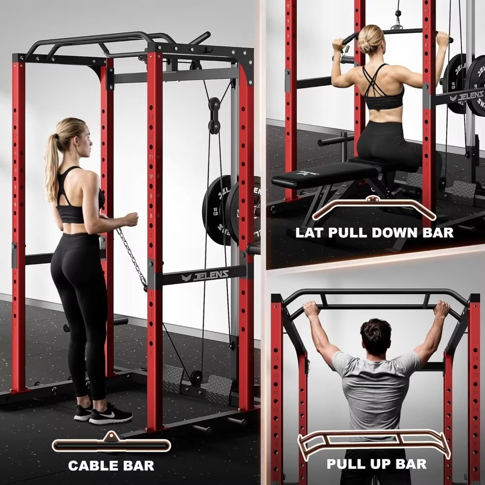 Home Gym Cable - S21 파워 케이지 다기능 랙 조절