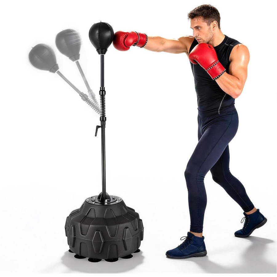 Speed Bag Boxing - 높이 조절이 가능한 리플렉스 백, 스탠드