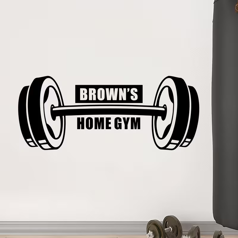 Home Gym Names - 개인 이름을 새겨 넣어 집 안의