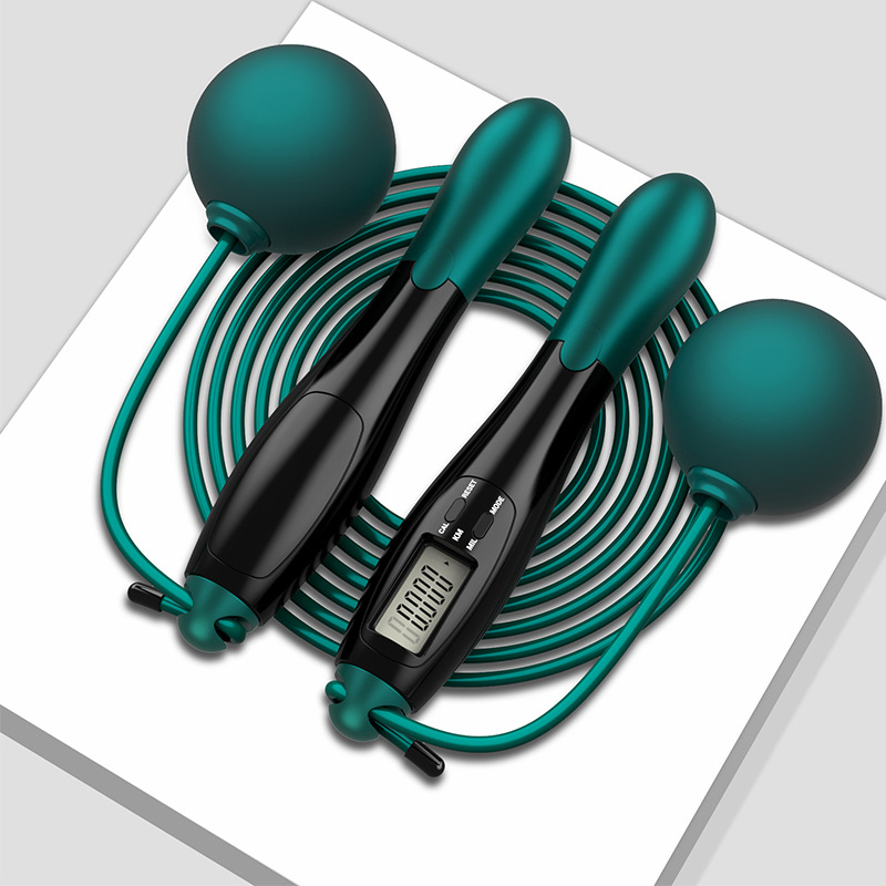 Jump Rope Bearing - 조절 가능한 디지털 카운팅 줄넘기, 스틸