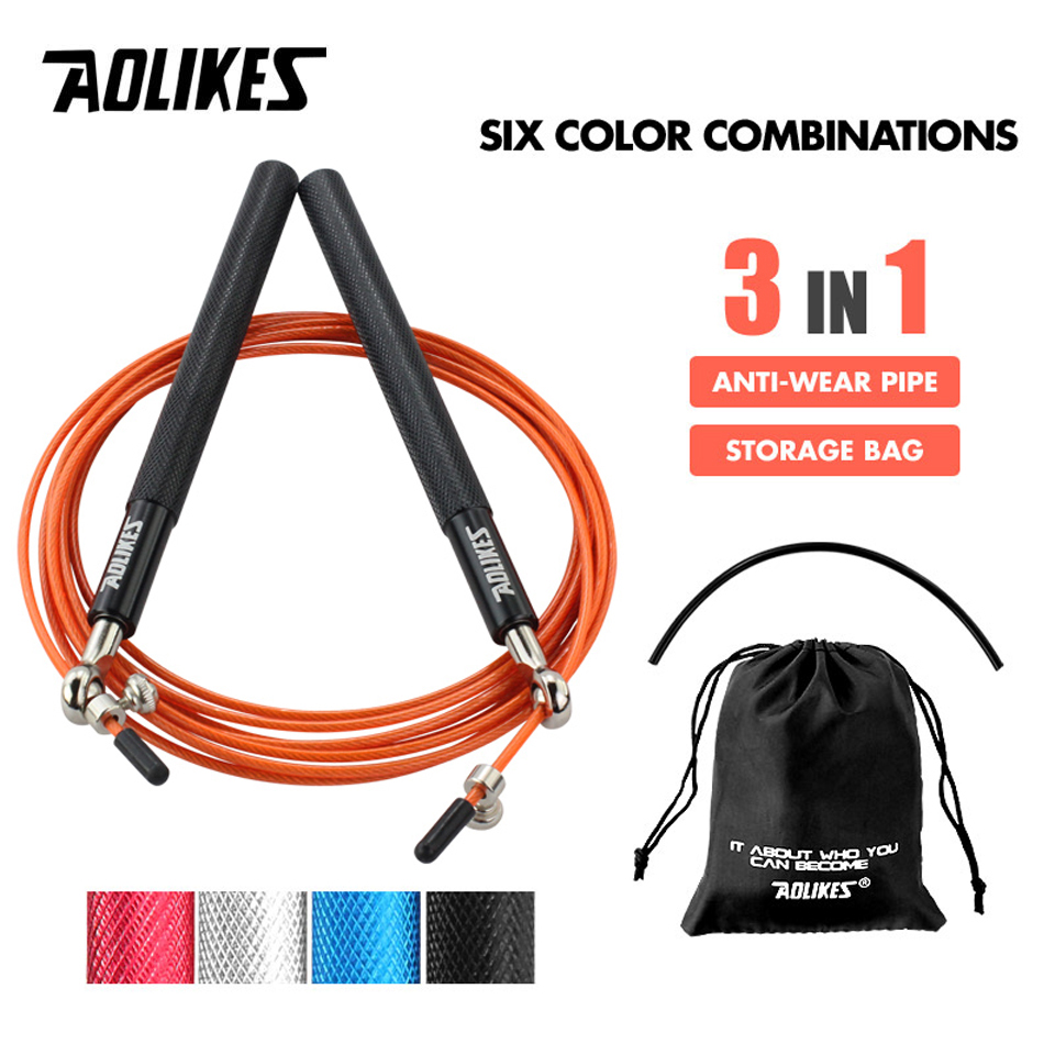 Speed Bag Boxing - AOLIKES 1PCS Crossfit 속도 점프 밧줄