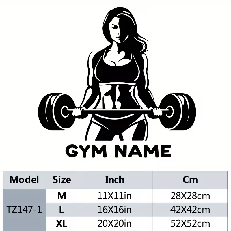 Home Gym Names - 1개입, 새 제품, 맞춤형 이름이 새겨진