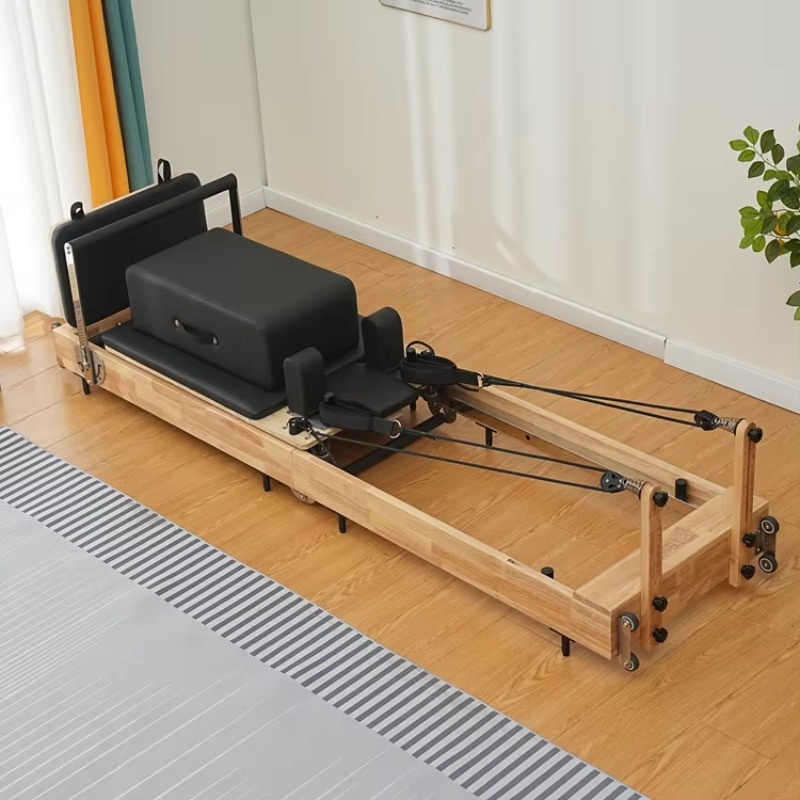 Home Gym Yoga Room - 가정용/스튜디오용/상업용 맞춤형 목재 접이식 필라테스 리포머