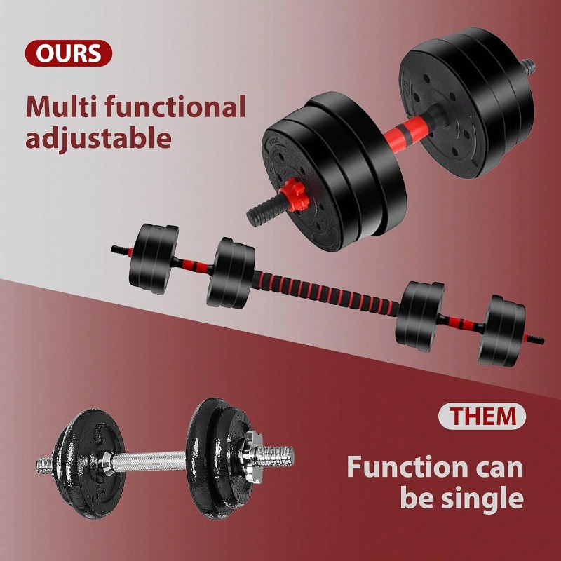 조절 가능한 덤벨 세트, 44lbs 프리 웨이트 덤벨, - Home Gym Used 리뷰 및 가격