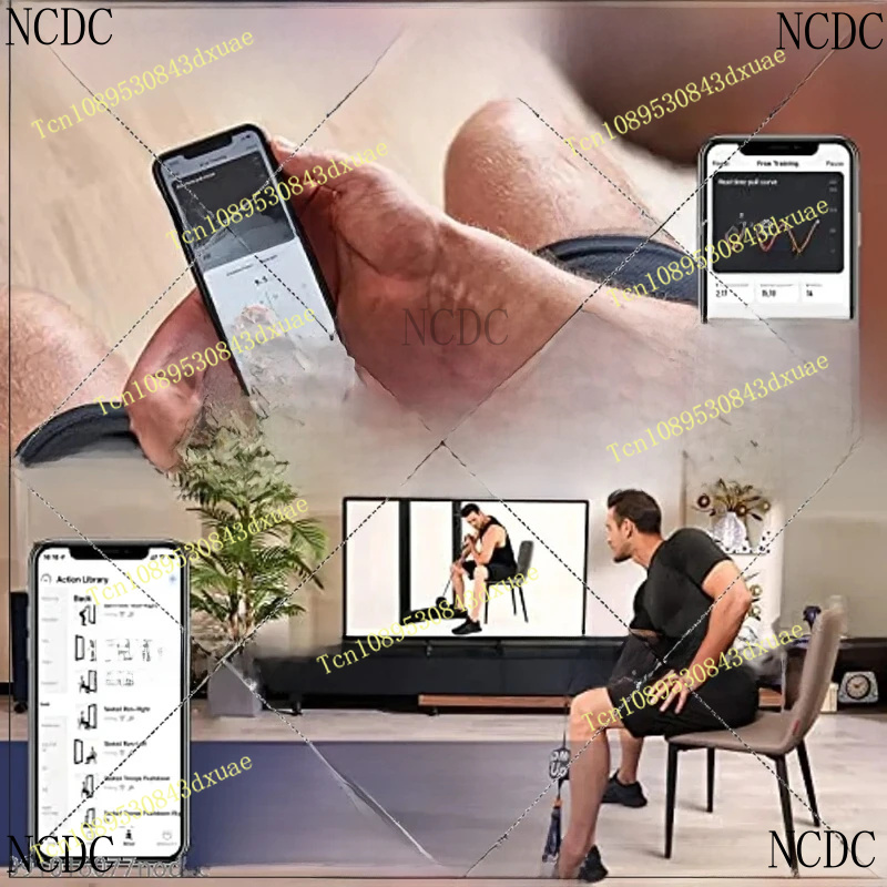 홈 피트니스 장비 4.4-44 LB 조절 가능한 저항  - Home Gym App 리뷰 및 가격