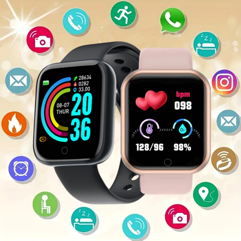 스마트 워치 메시지 알림 음악 제어 칼로리 거리 피트니 - Home Gym App 리뷰 및 가격