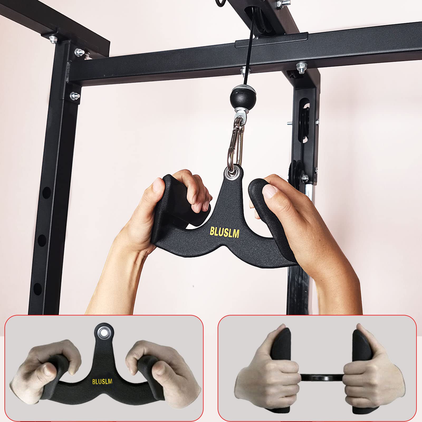 홈 체육관 피트니스 라트 풀다운 핸들 그립(훈련, 이두 - Home Gym Lat Pulldown 리뷰 및 가격