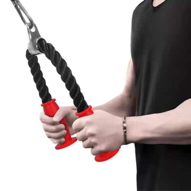 인체공학적 논슬립 트라이셉 로프 케이블 부착물 - 홈짐 - Home Gym Cable 리뷰 및 가격