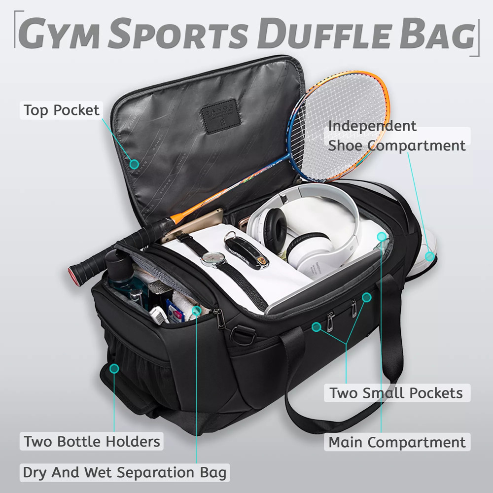 BANGE 스포츠 가방 피트니스 훈련을위한 남성 체육관 - Home Gym Packages 리뷰 및 가격