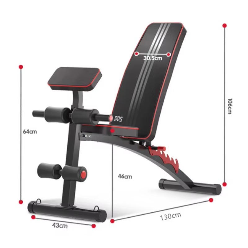 가정용 접이식 조절 가능한 운동 웨이트 커버 벤치 - Home Gym Used 리뷰 및 가격