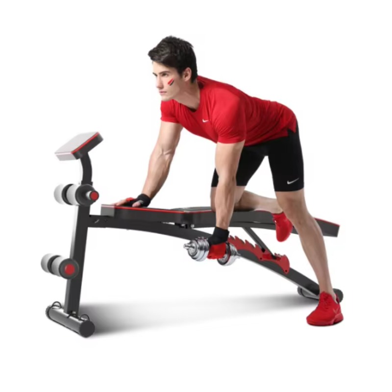 가정용 접이식 조절 가능한 운동 웨이트 커버 벤치 - Home Gym Used 리뷰 및 가격