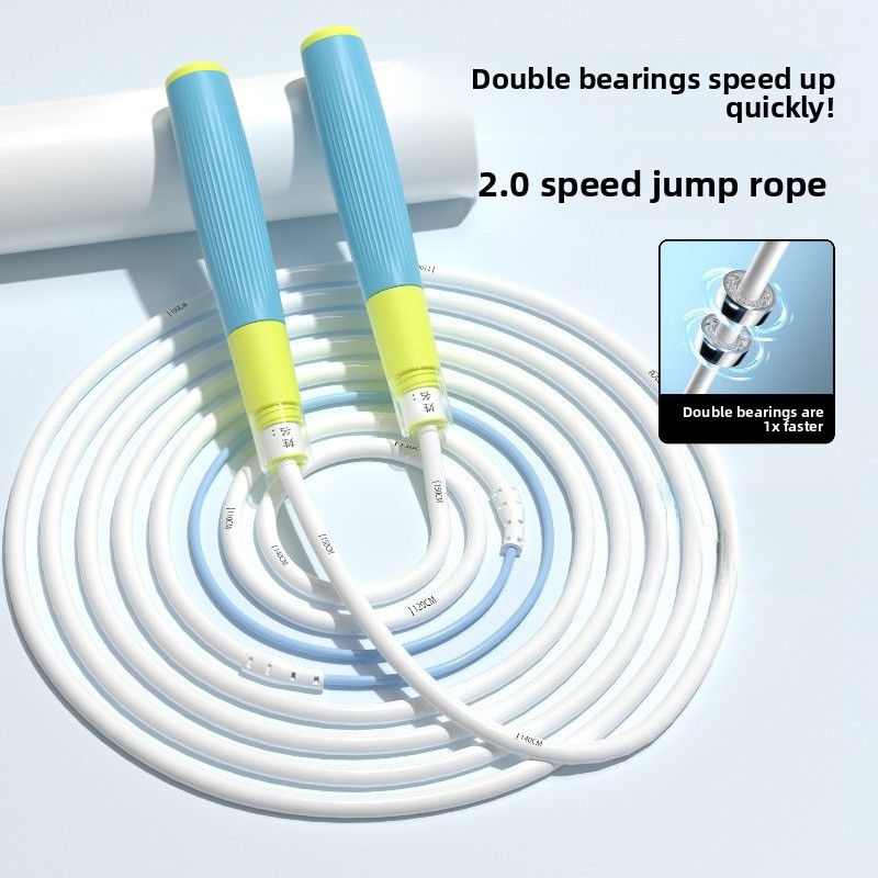 점프 로프 초보자용 분절형 이중 베어링 레이싱 스킵핑  - Jump Rope Bearing 리뷰 및 가격