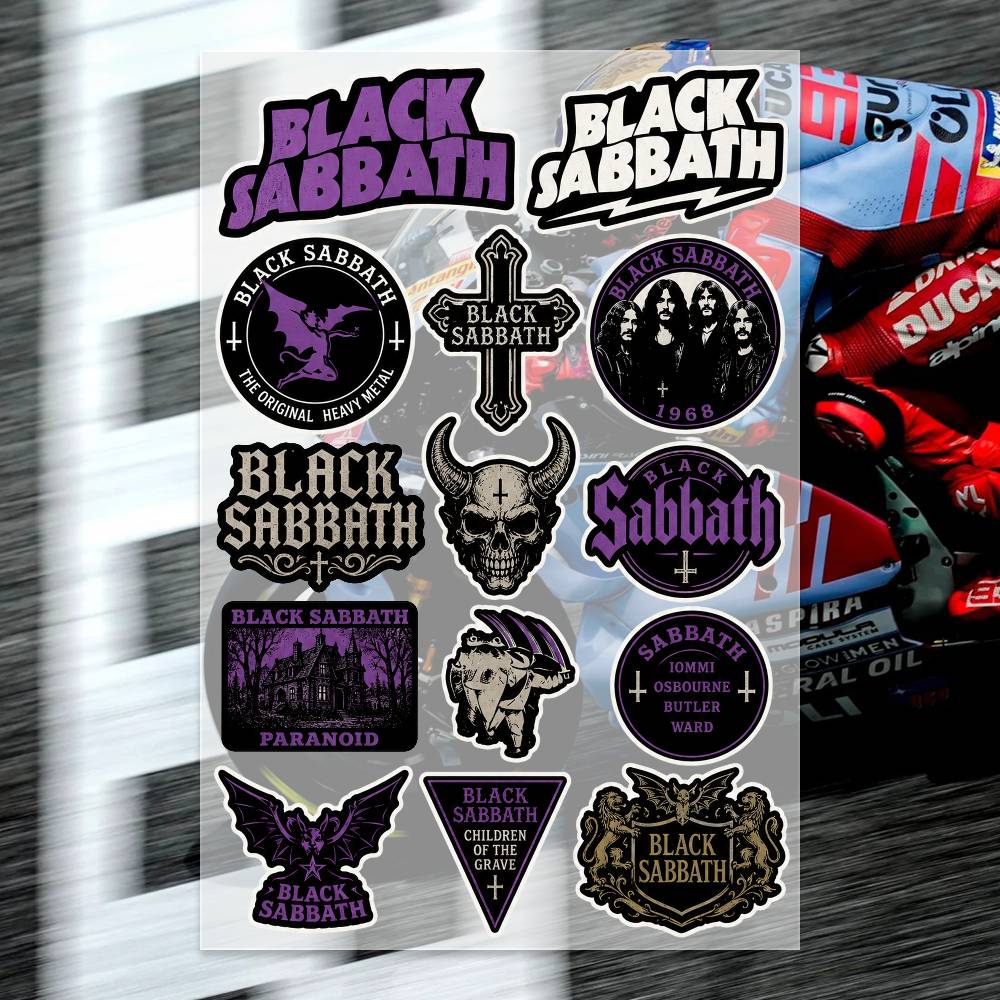 B-LACK S-ABBATH 스티커 모토 스티커 자동차 - Weight Plate Bumper 리뷰 및 가격
