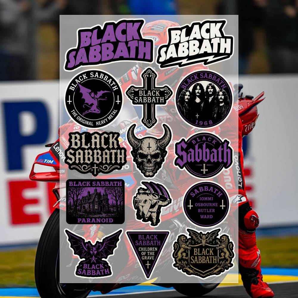 B-LACK S-ABBATH 스티커 모토 스티커 자동차 - Weight Plate Bumper 리뷰 및 가격