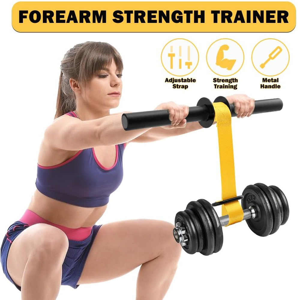 팔뚝 근력 트레이너 손목 롤러 두꺼운 논슬립 핸들 조절 - Wrist Roller Forearm 리뷰 및 가격