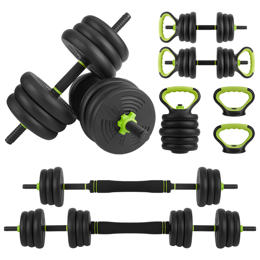 4 in 1 조절식 덤벨 세트, 44lbs 프리 웨이트 - Home Gym Packages 리뷰 및 가격