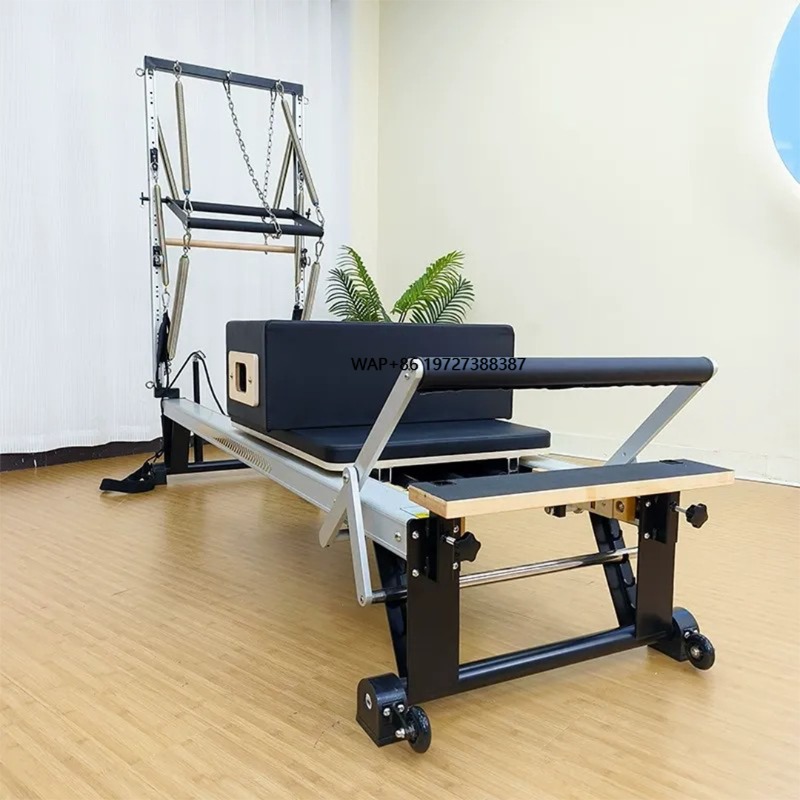 알루미늄 리포머 필라테스 홈트레이닝 조절 가능 고급형  - Home Gym One Machine 리뷰 및 가격