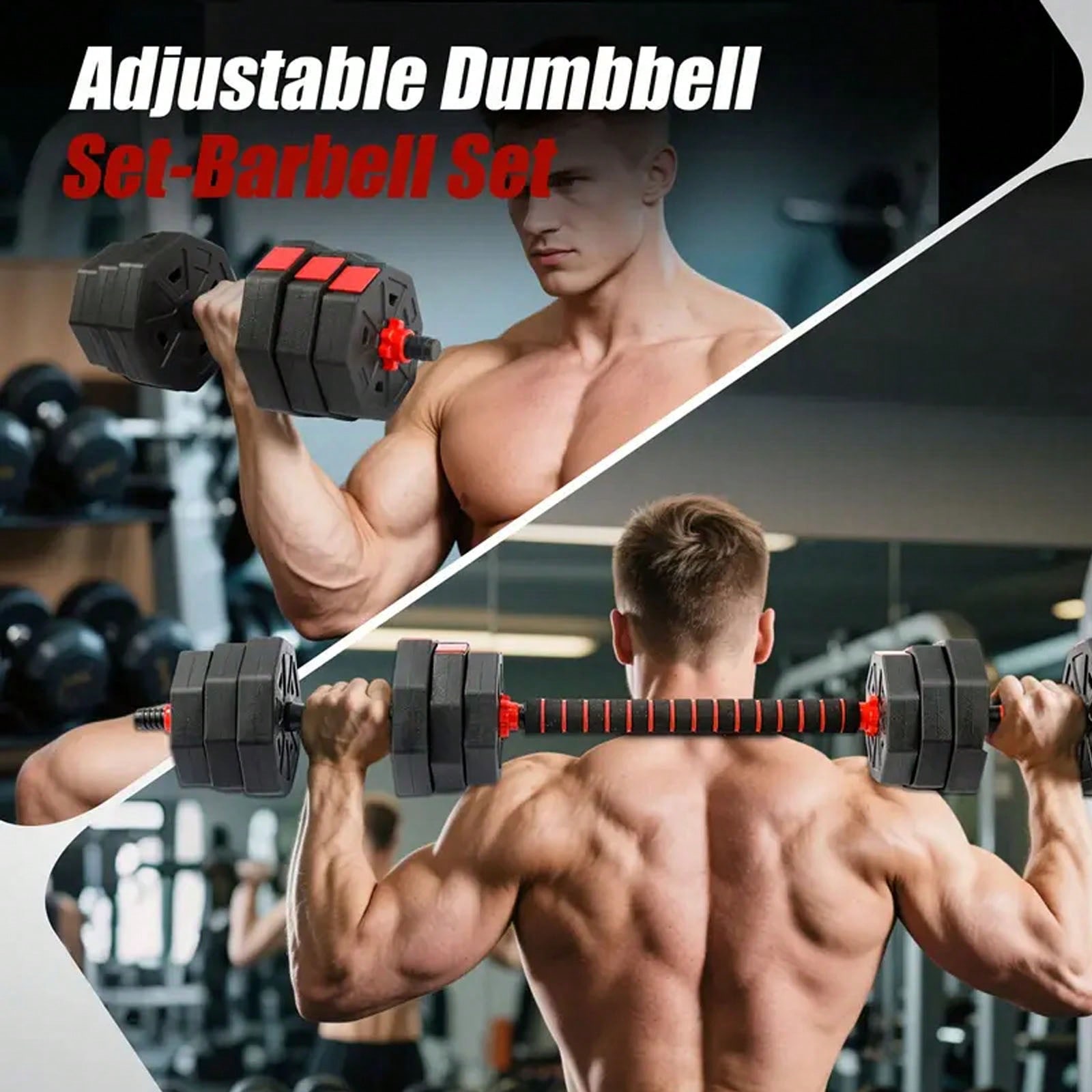 44파운드 프리 웨이트 세트(커넥터 포함), 조절 가능 - Home Gym Used 리뷰 및 가격