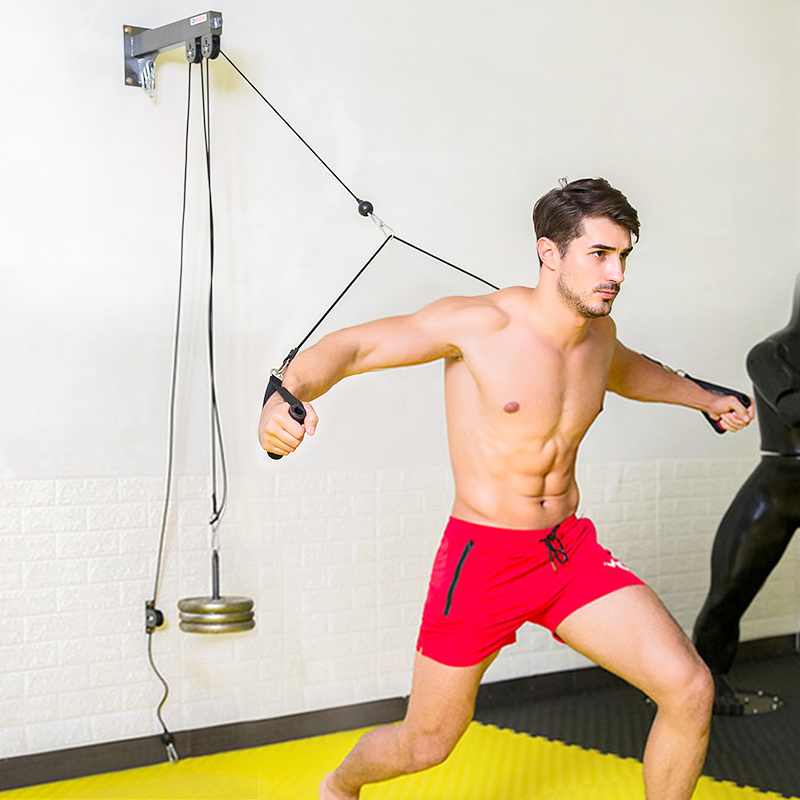 유니버설 DIY 풀리 시스템 케이블 부착 암 짐 피트니 - Home Gym Lat Pulldown 리뷰 및 가격
