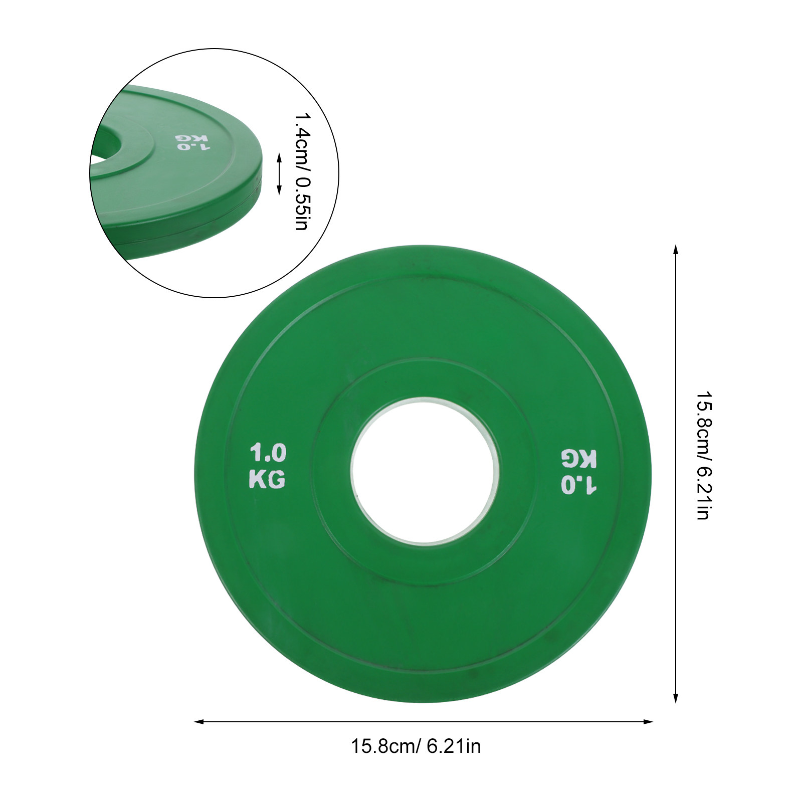 고무 웨이트 플레이트 바벨 1kg 컬러 트레이닝 범퍼  - Weight Plate Bumper 리뷰 및 가격