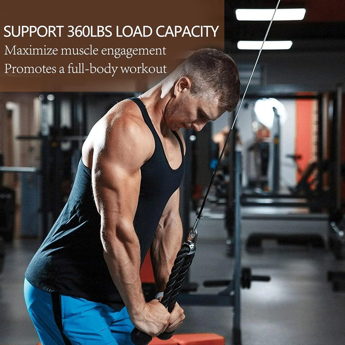 ABPF 4개 짐 케이블 연장 케이블, 10인치 카라비 - Home Gym Cable 리뷰 및 가격